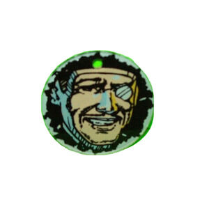 Pinball Magic Promo Plastic Keychain Original Vintage Game Monocle Man 1995 #6